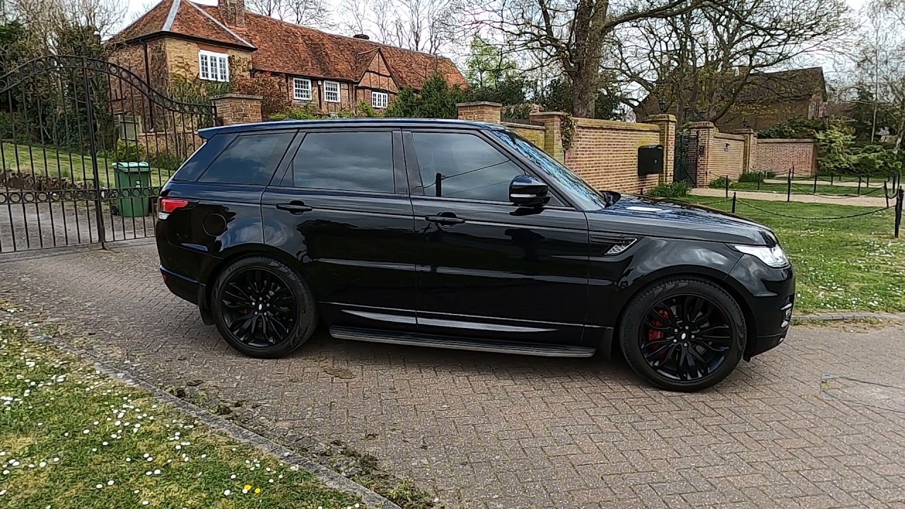 2016 Land Rover Range Rover Sport HSE 3.0 Diesel 7 Seater Black - Claridges Cars HD