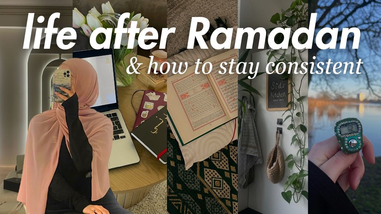 Daily life of a Muslimah 🌷 staying consistent after Ramadan, habits to continue & sisterhood ౨ৎ