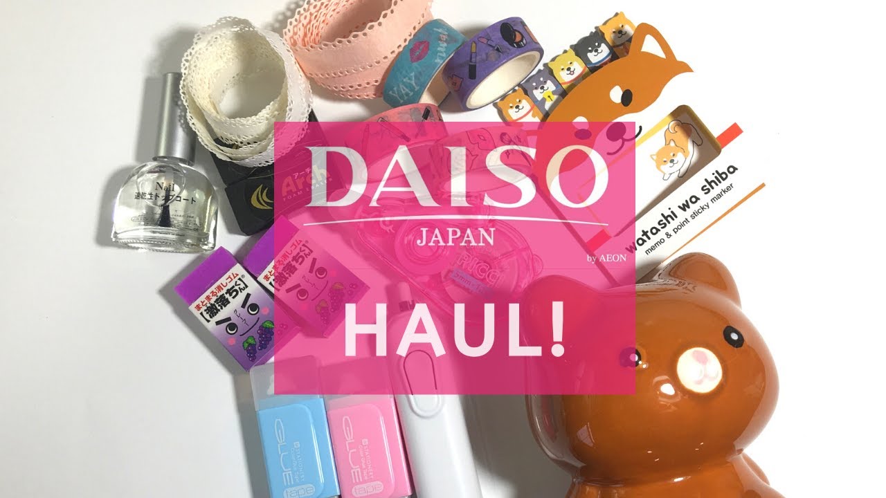 DAISO HAUL | JAPANESE DOLLAR STORE
