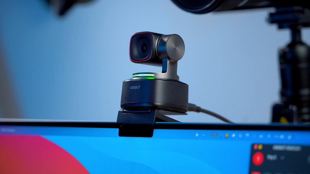 Webcam com qualidade de câmera profissional — OBSBOT Tiny 2!