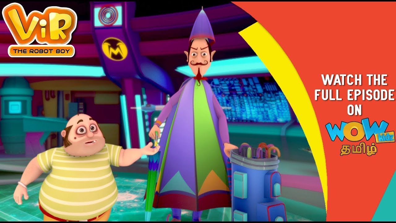 Vir The Robot Boy In Tamil | தமிழ் கதை | Full Episode | Umbrella Man | WowKidz தமிழ்