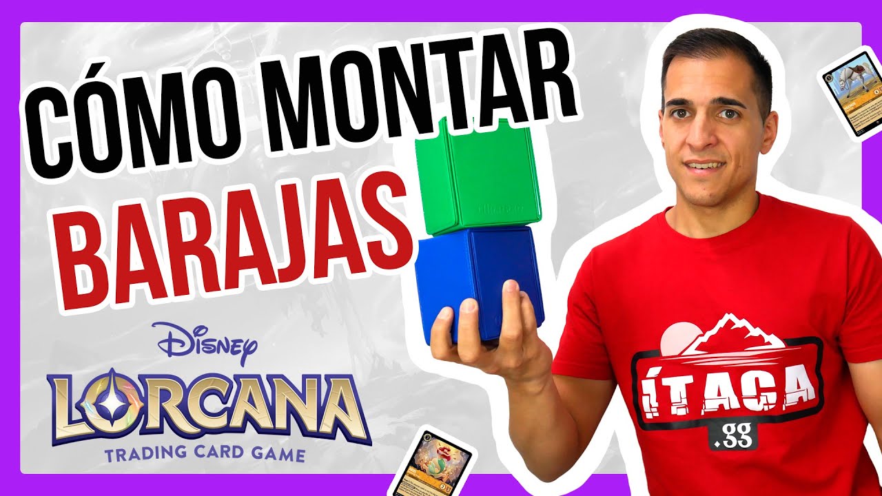 ✨Consejos IMPORTANTES para construir barajas ✨Tutorial de Lorcana
