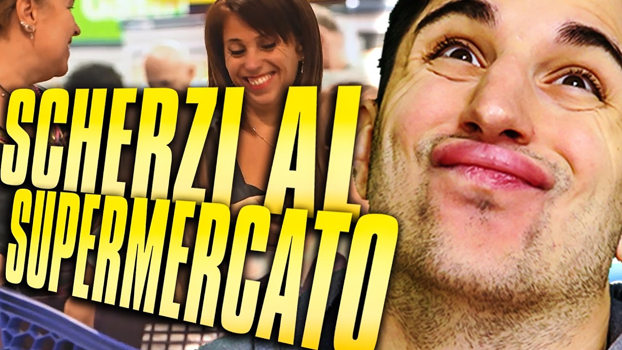 PRANK AL SUPERMERCATO!! SCHERZI IMBARAZZANTI ALLA GENTE!