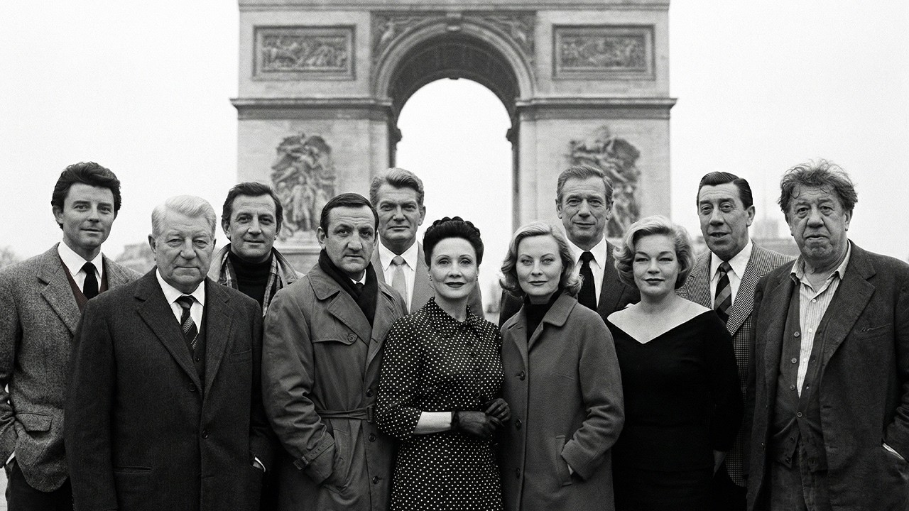 LES PLUS GRANDS PIONNIERS DU CINÉMA FRANÇAIS – CHANSON HOMMAGE 🕊️🤍