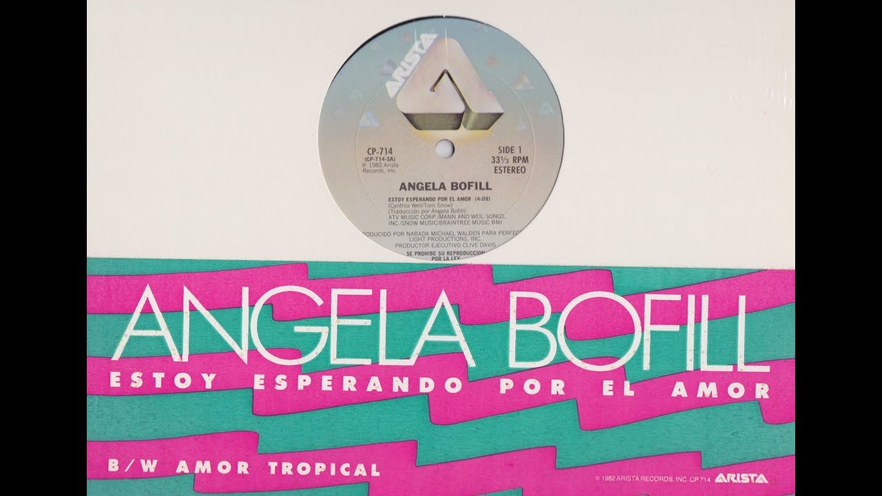 Angela Bofill - Estoy esperando por el amor (Holdin' out for love) [rare 12