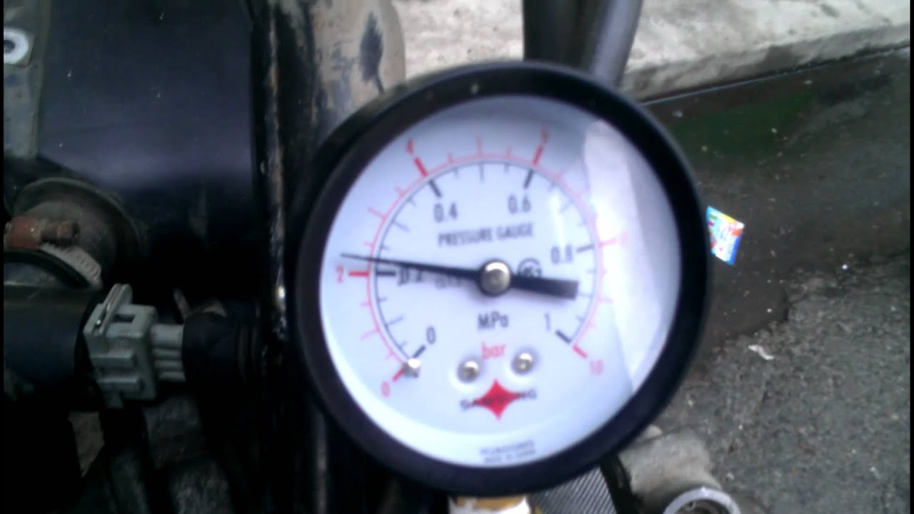sr50 ditech fuel pump compression test