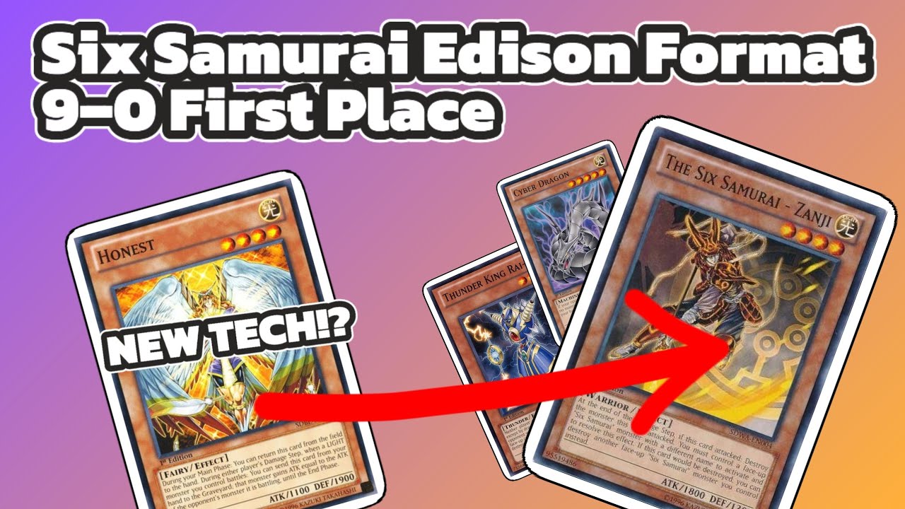 Six Samurai | First Place 9-0 | Dreieich Monthly | Deck Profile | Yu-Gi-Oh Edison Format