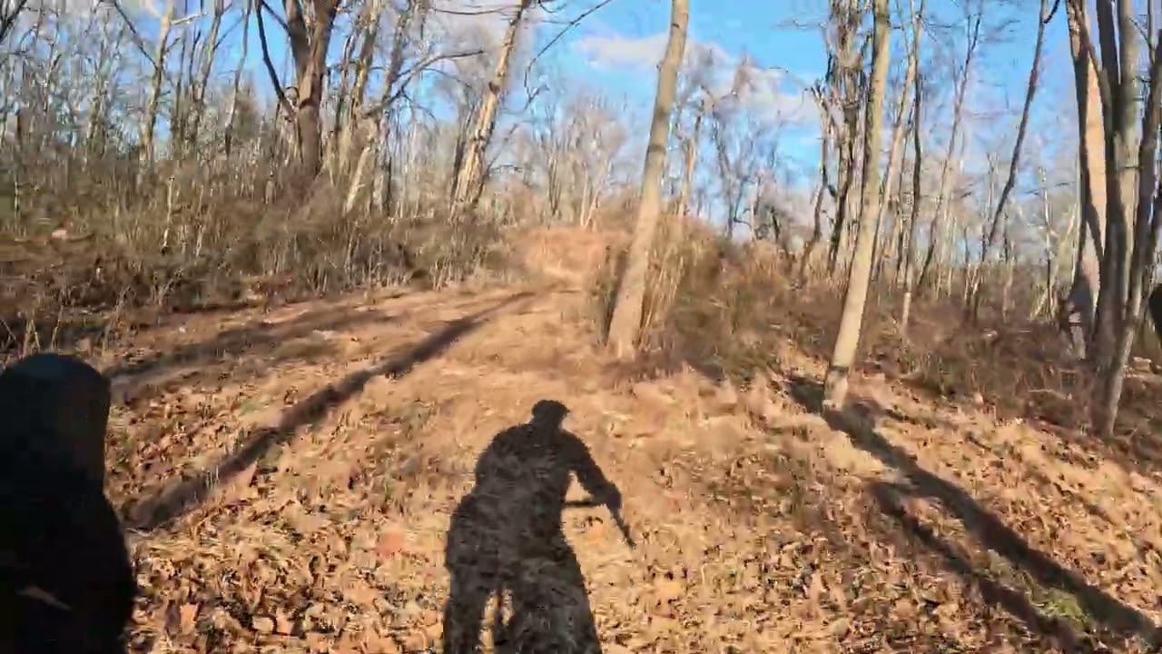 Bedminster NJ Gravel Bike Exploration - East River Woods Path Exit