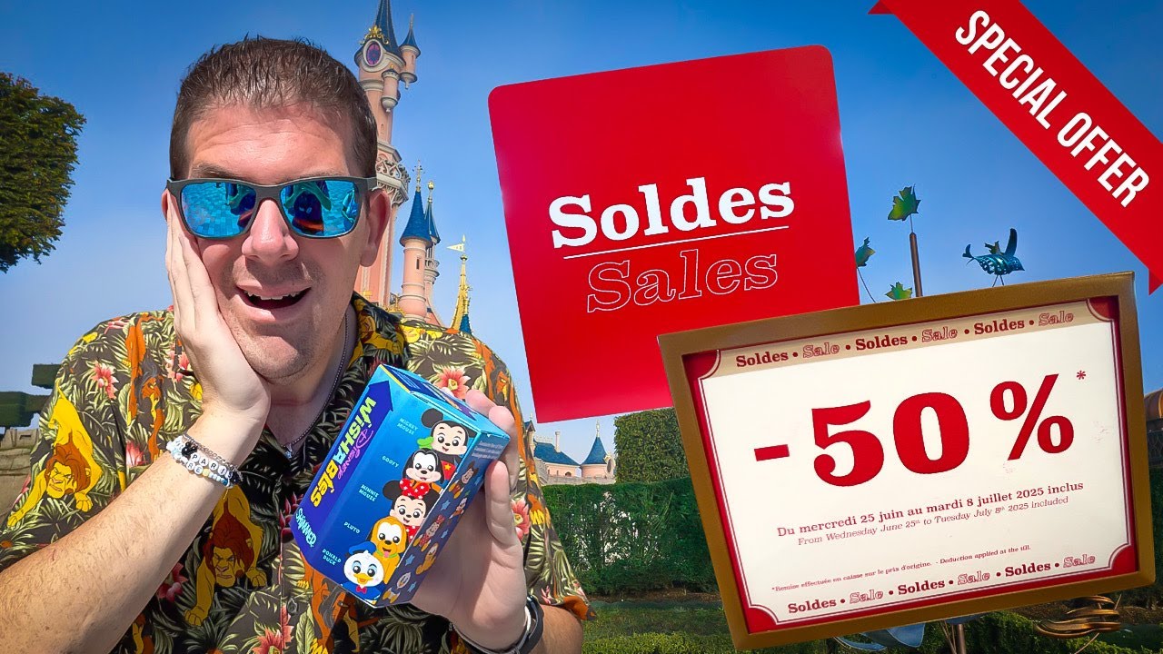 🛍️ Großer SALE im Disneyland Paris! Diese Produkte sind jetzt bis zu 50 % reduziert! 😱🏰