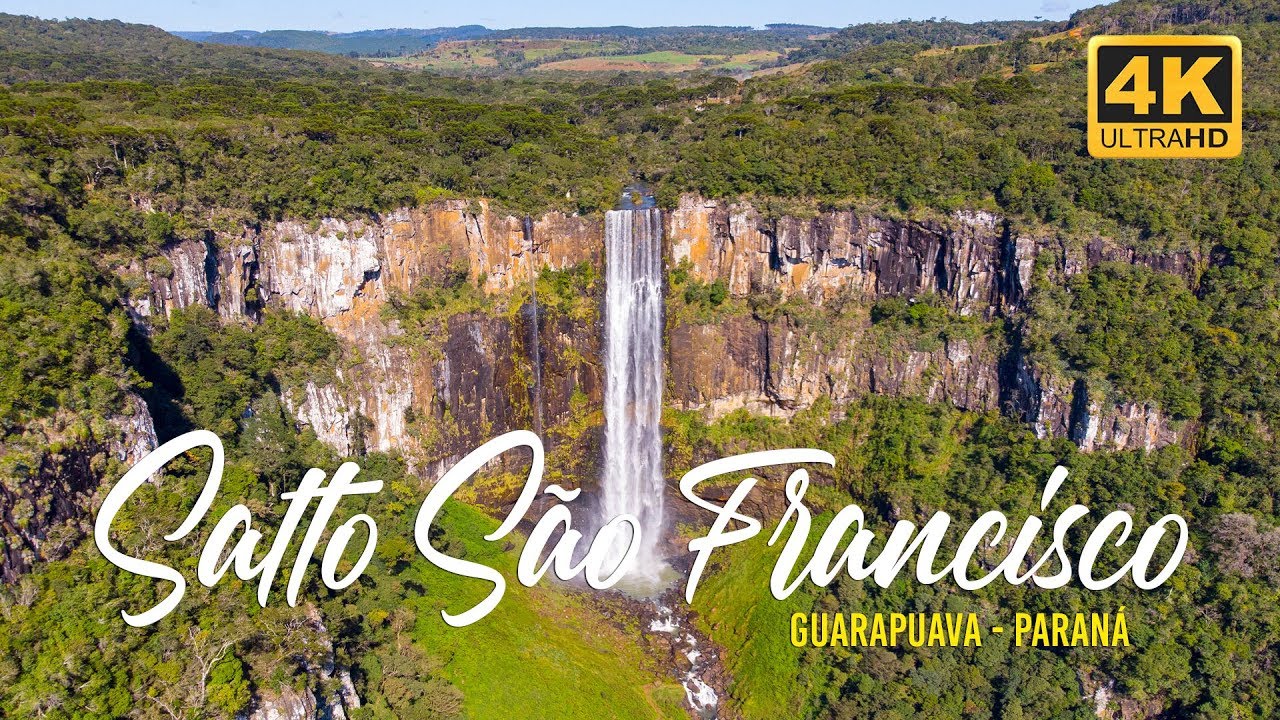 TRILHA NO SALTO SÃO FRANCISCO. A MAIOR CACHOEIRA DO PARANÁ.