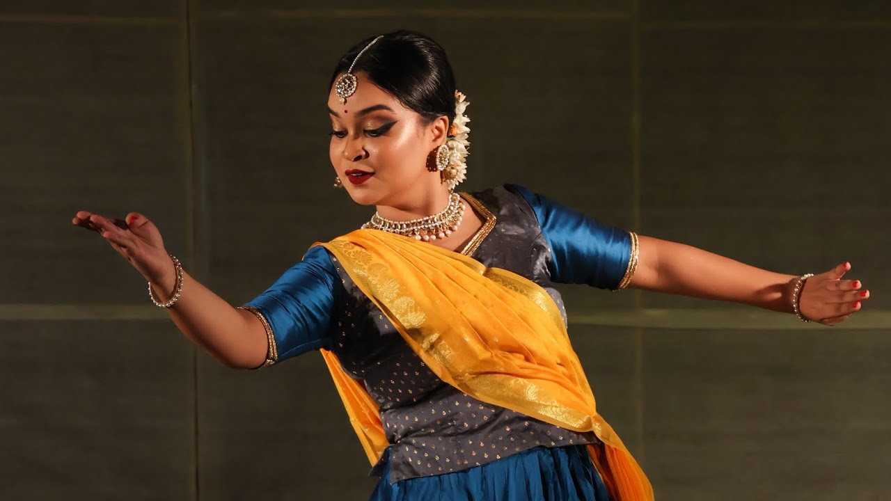 M.A. Final Year Stage Demonstration 2023 | Rabindra Bharati University | Animikha De | Kathak|Dhamar