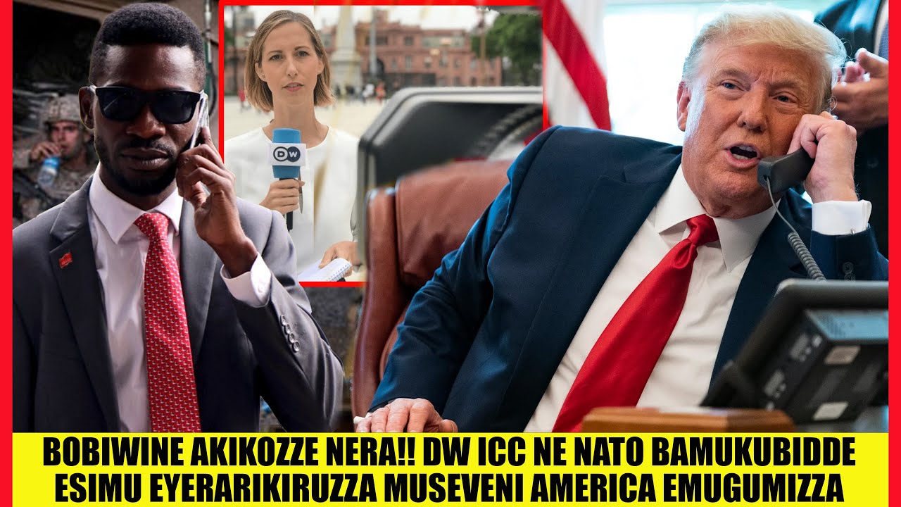 Bobiwine Akikozze Nera!! DW ICC ne NATO Bamukubidde Esimu Eyerarikiruzza Museveni America Emugumizza