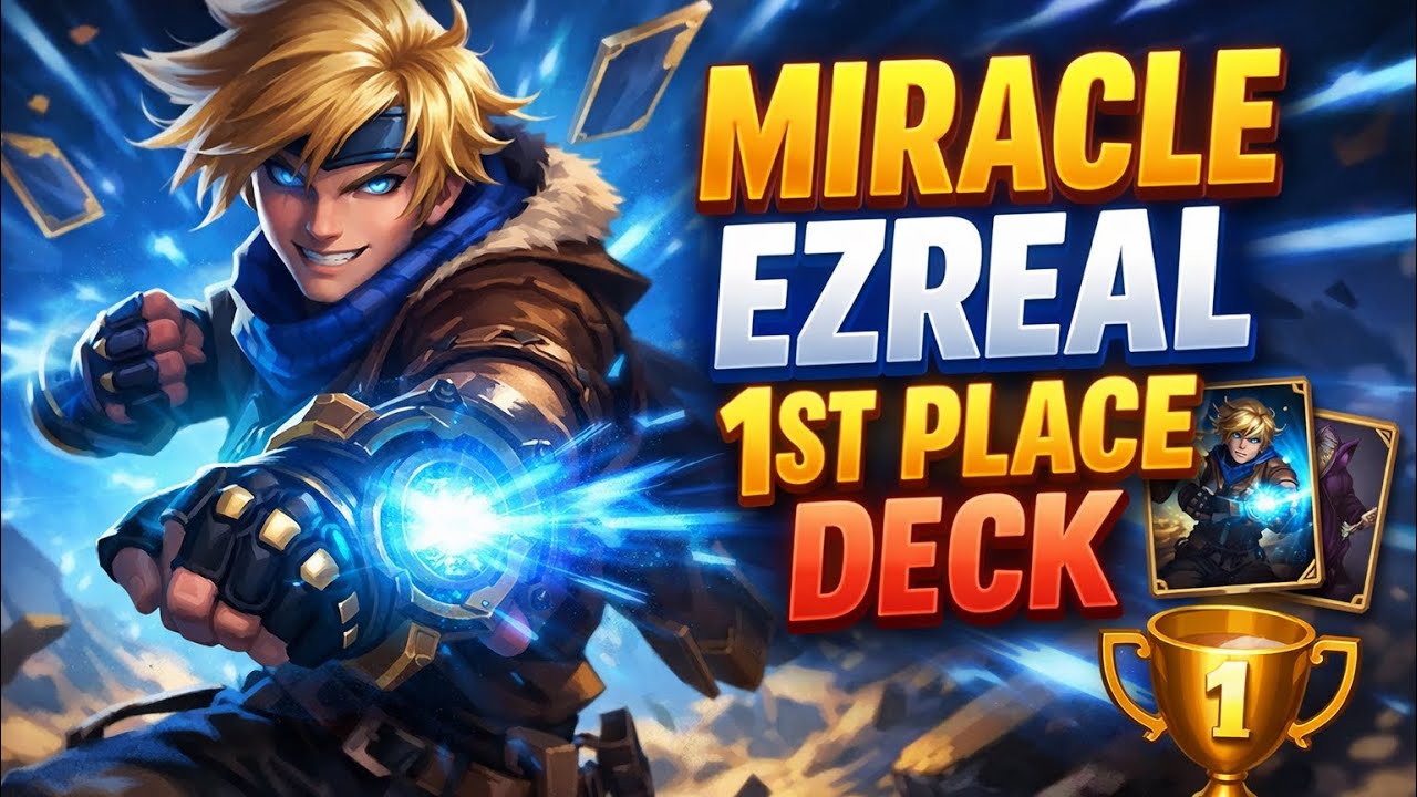 Best EZREAL Deck! BOLOGNA REGIONAL Winning Deck List - Riftbound Gameplay (Spiritforged) 