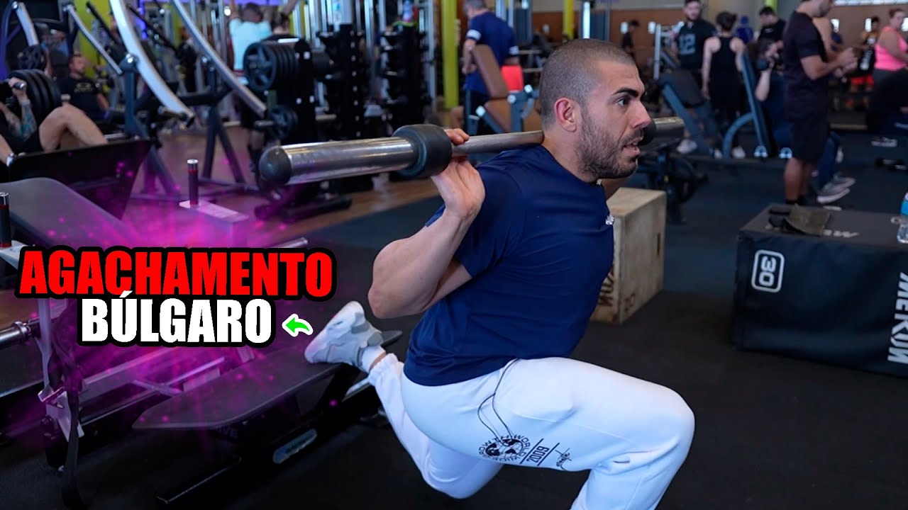 Como fazer agachamento b&uacute;lgaro