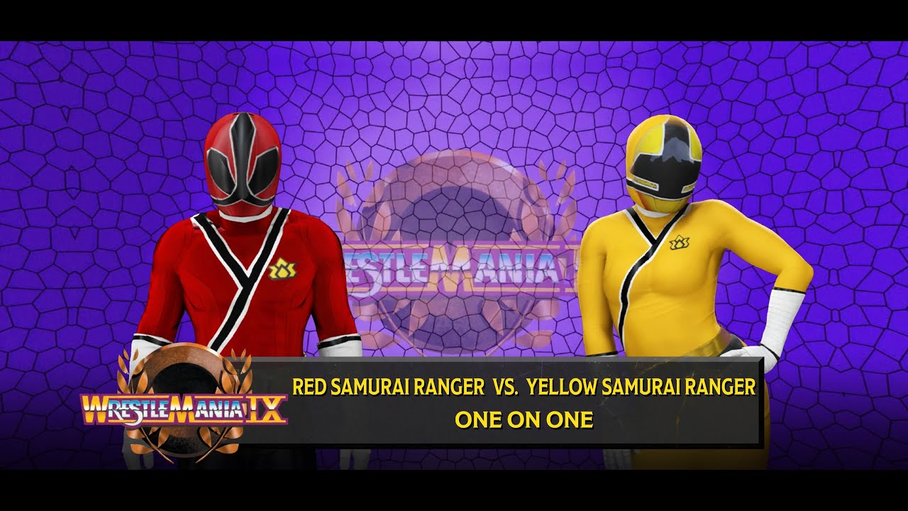 Red Samurai Ranger vs. Yellow Samurai Ranger