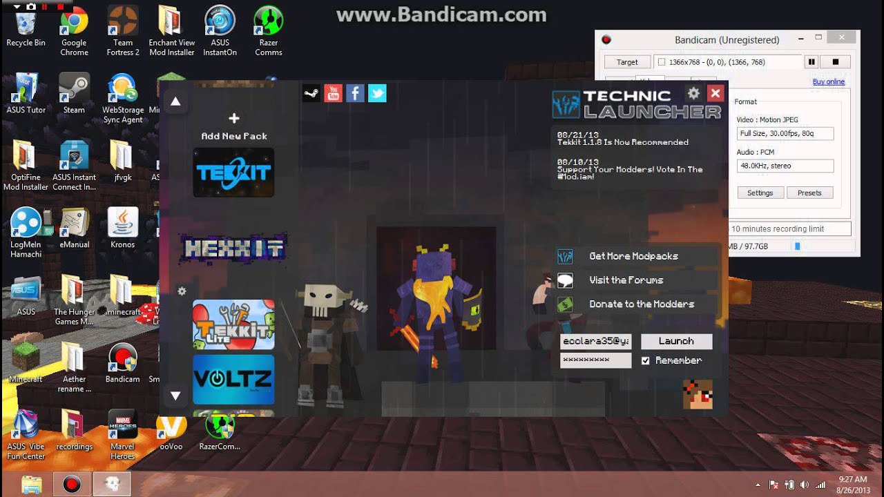 How to install Hexxit mod pack for Minecraft easy