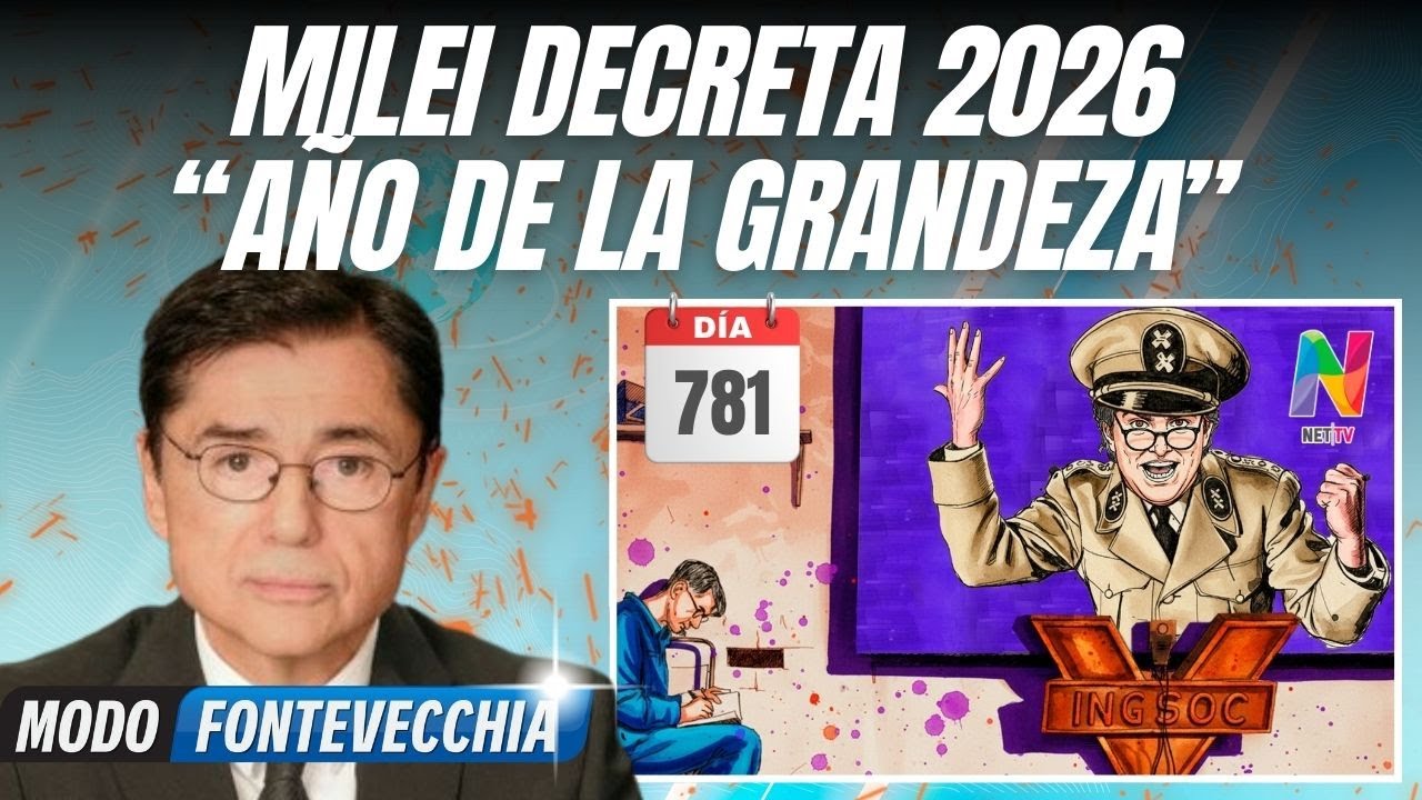 Milei a lo Mao, Stalin, Fidel: decreta 2026 