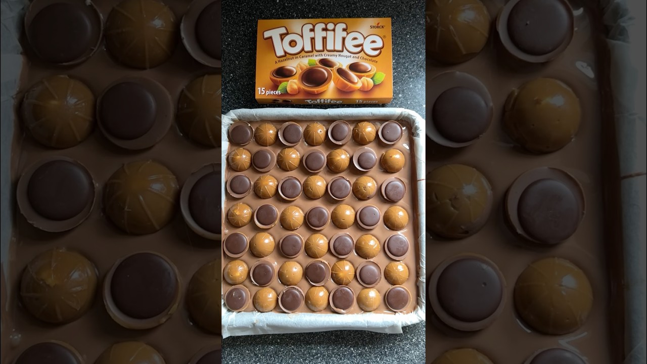 Toffifee Millionaires 🤑😋 #toffifee #pieczenie #karmel #czekolada #smaczne #pycha