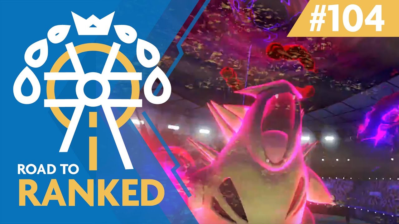 Road to Ranked #104 - TYRANITAR'S True Strength! | Competitive VGC 20 Pokemon Sword/Shield Battles