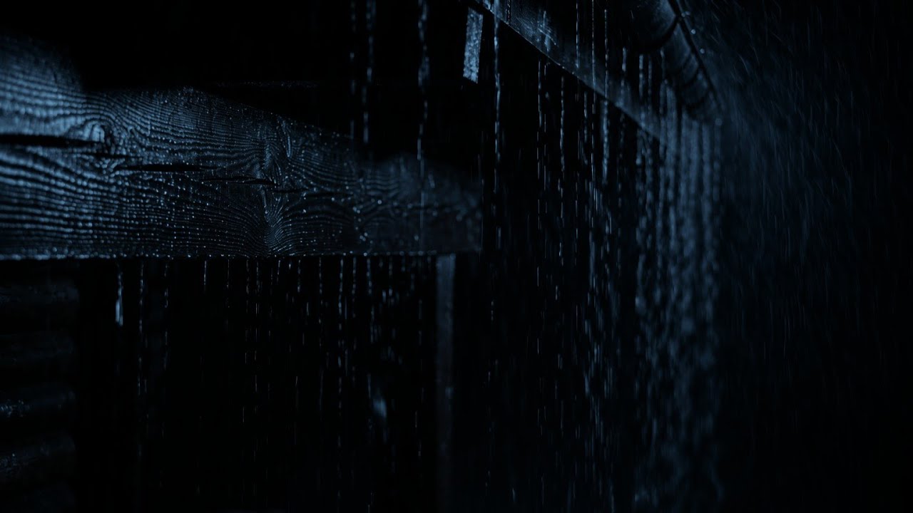Powerful Rain & Thunder White Noise 🌧️⚡ Night Sounds for Deep Sleep