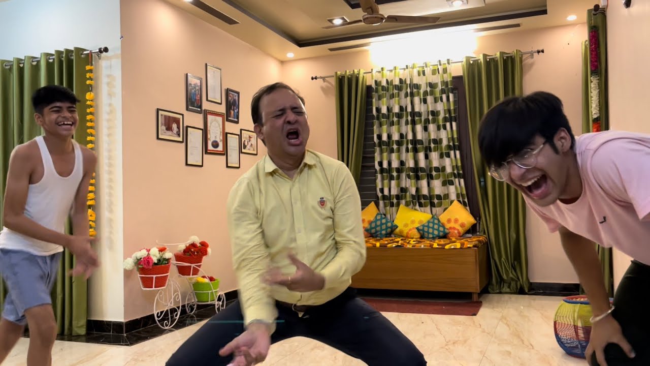 Papa Ke Dance Ne Hasa Ke Pagal Kar Diya 🤣 *Funny Papa Dance* | 50K SPECIAL