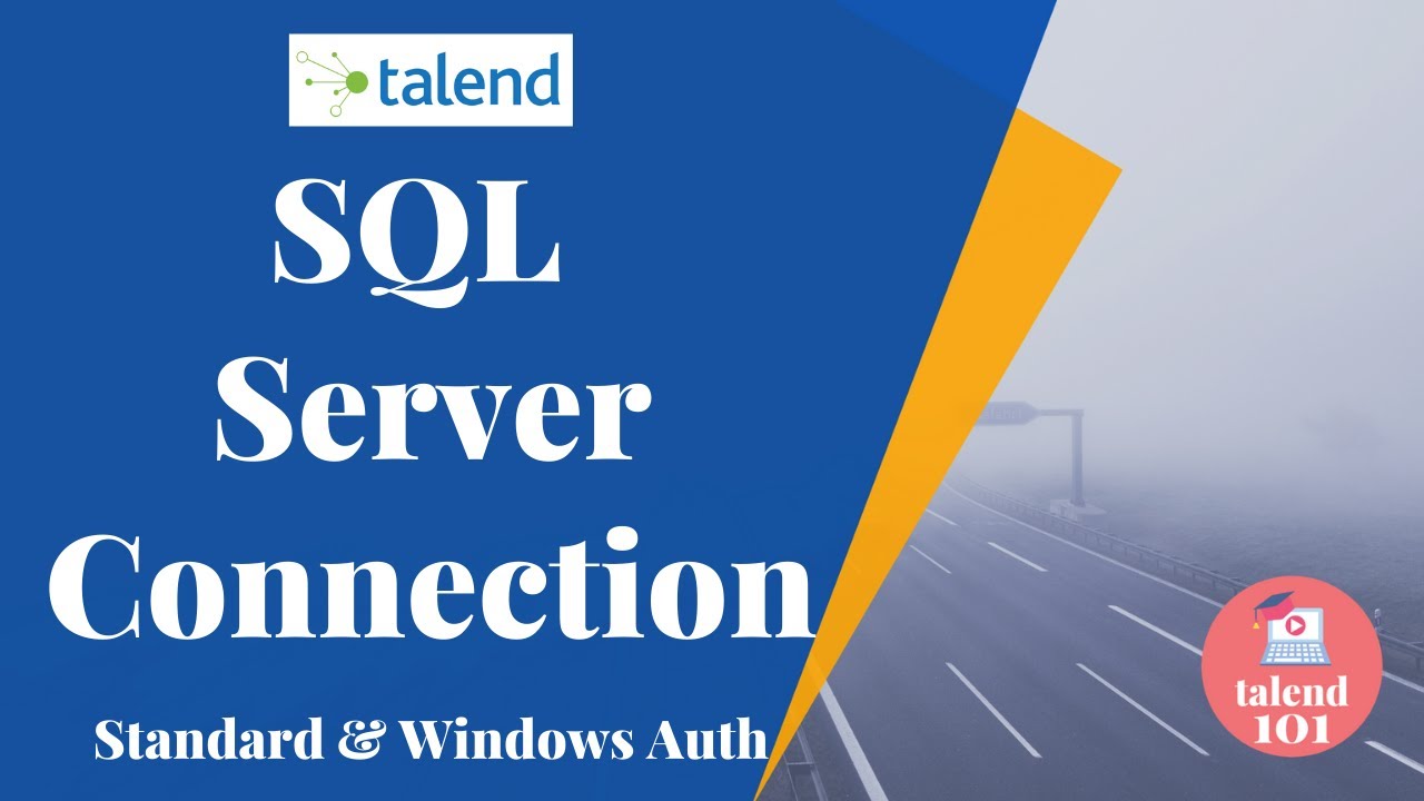 Подключение к Talend Sql Server 👉 Подключение Sql Server к аутентификации Talend Windows [2020] etl