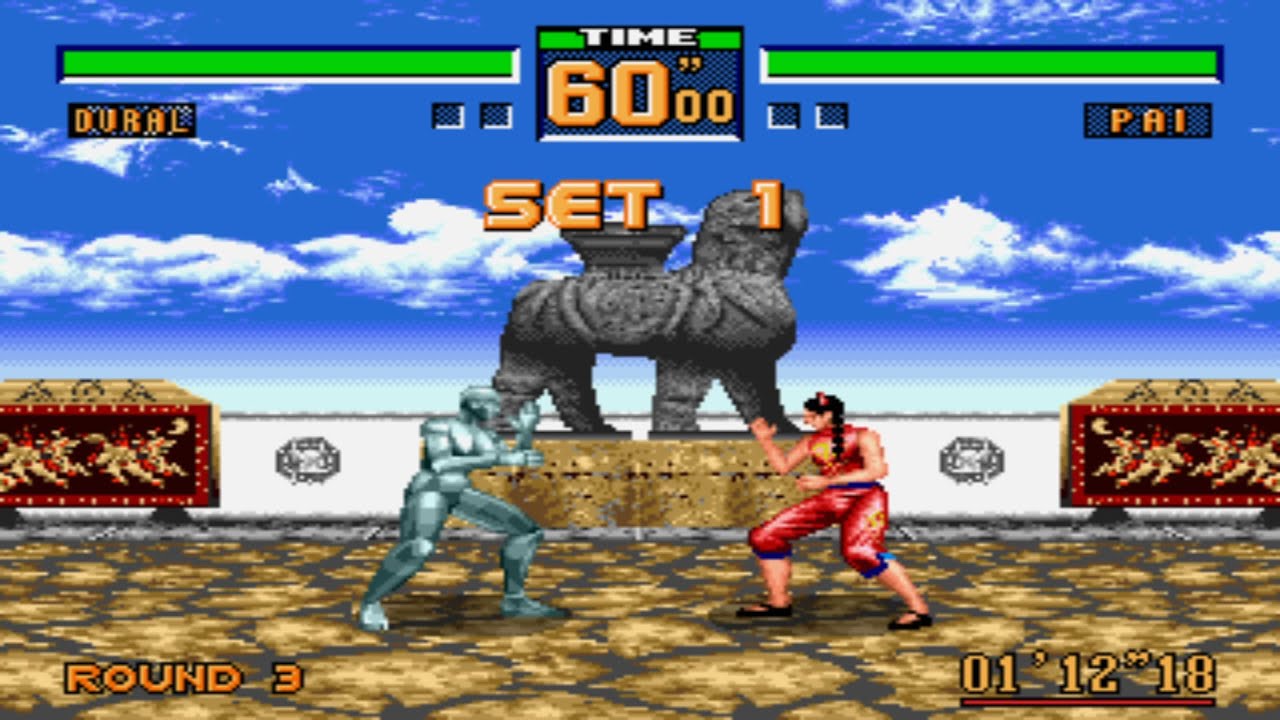 Virtua Fighter 2 [Genesis] - play as Dural