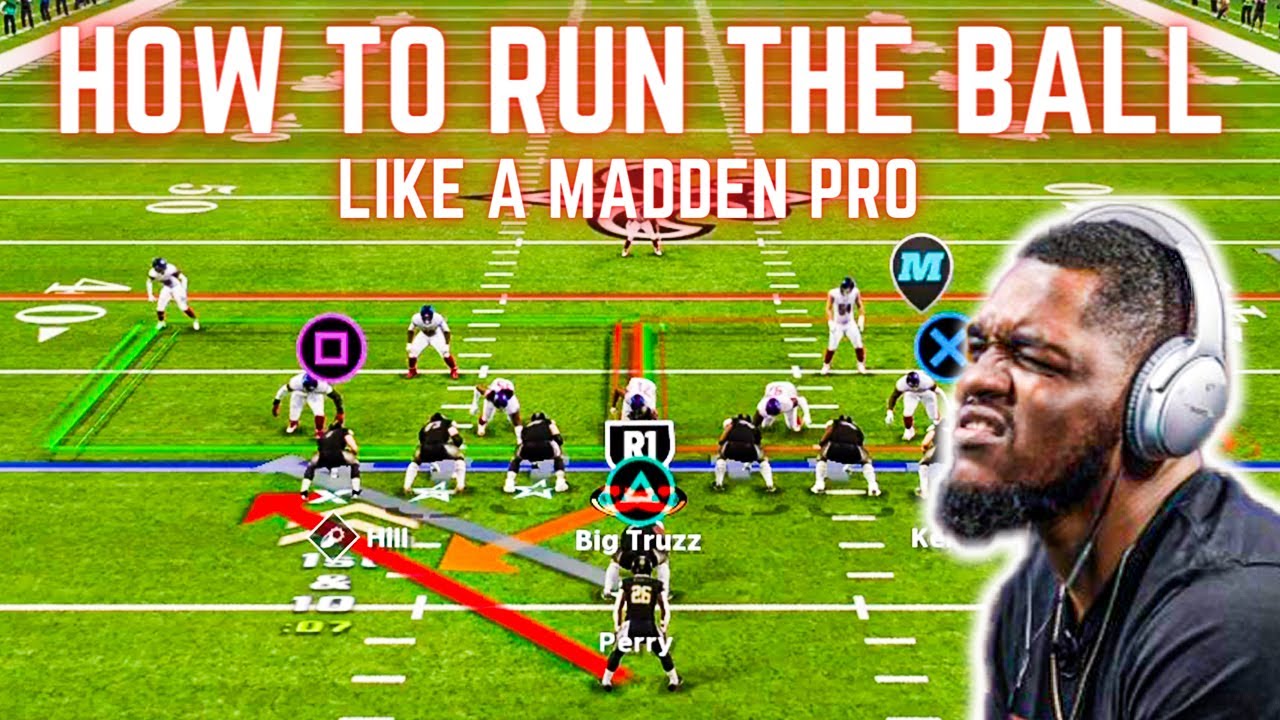 How to run the ball in Madden 23 with the BEST plays! No more 