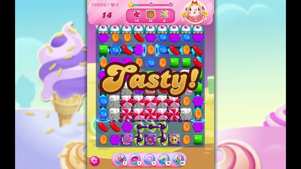 Candy Crush Saga Level 16096