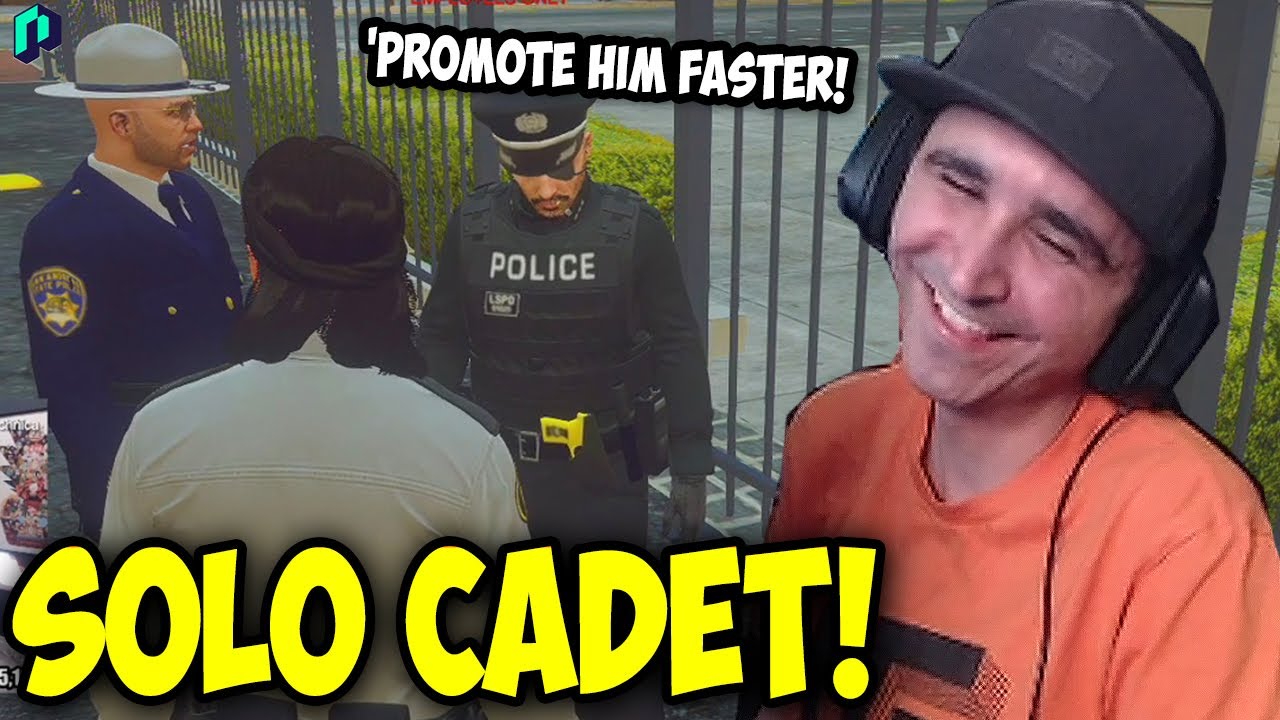 Summit1g GETS PROMOTED TO A SOLO CADET! | GTA 5 NoPixel RP
