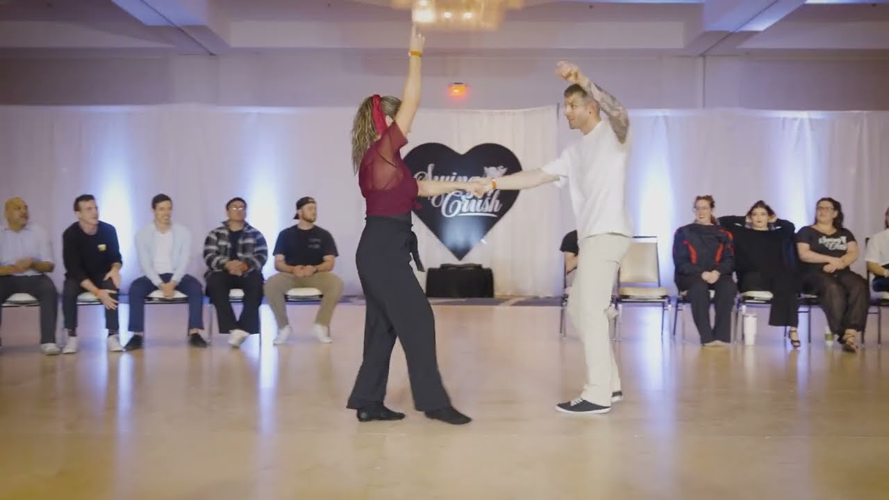 Swing Crush 2025 Intermediate West Coast Swing Jack & Jill Isaiah Copher and Krista Cummins