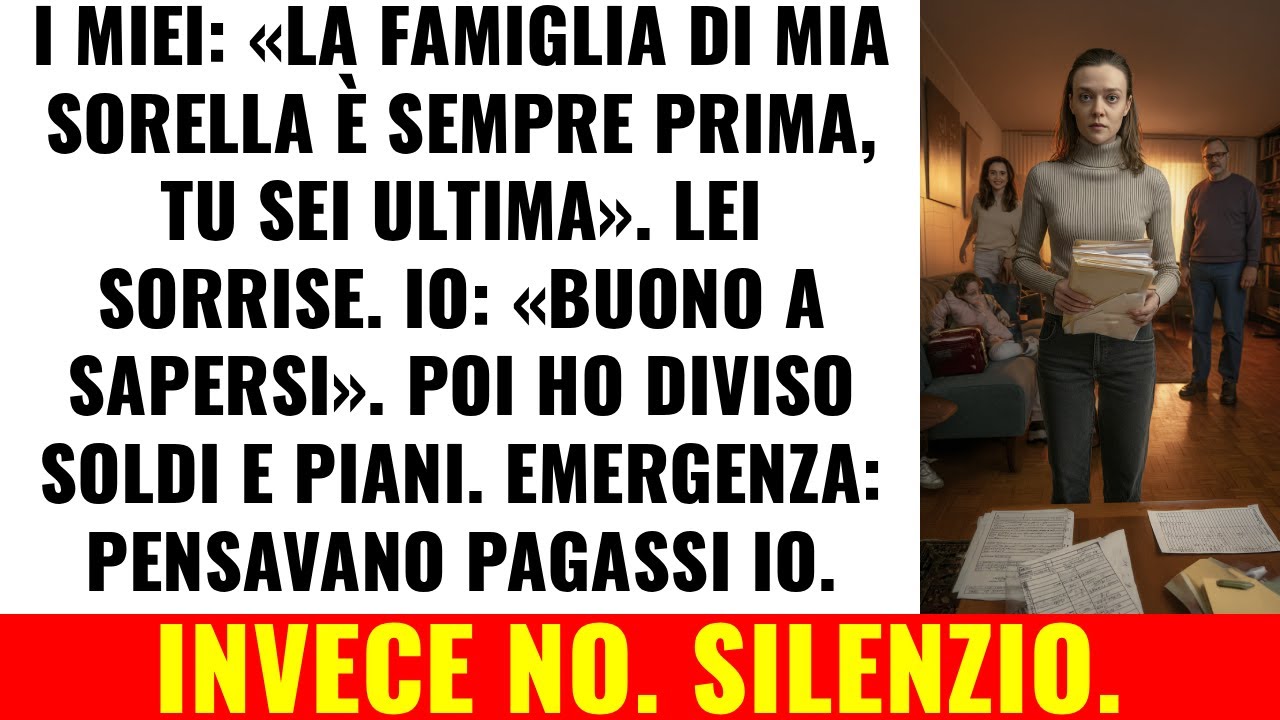 «Sei Sempre L’Ultima» — Ho Diviso I Soldi. Quando È Arrivata La Crisi, Sono Rimasti Zitti