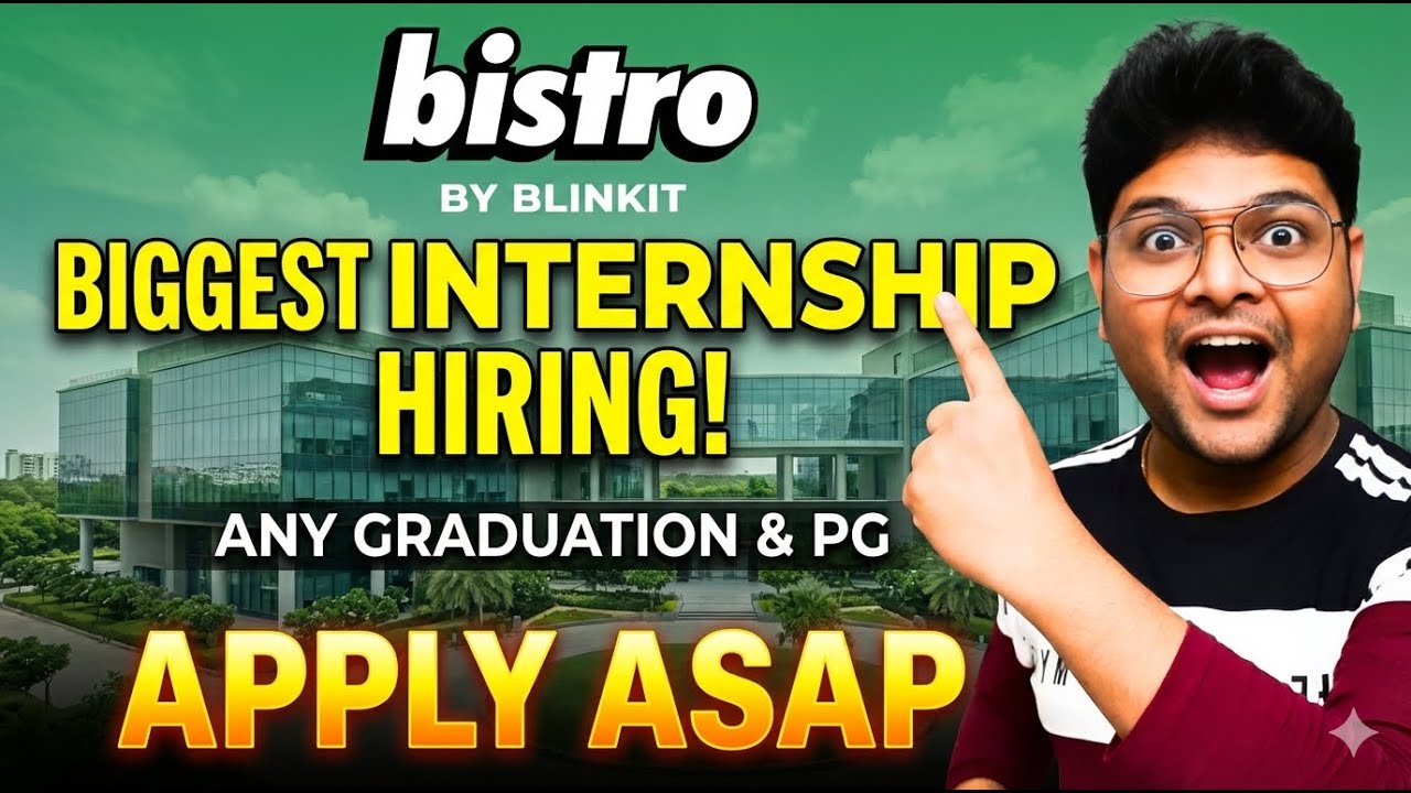 Finally Bistro by Blinkit Direct Hiring Started | Bistro by Blinkit Recruitment 2026 |This is Vidhey