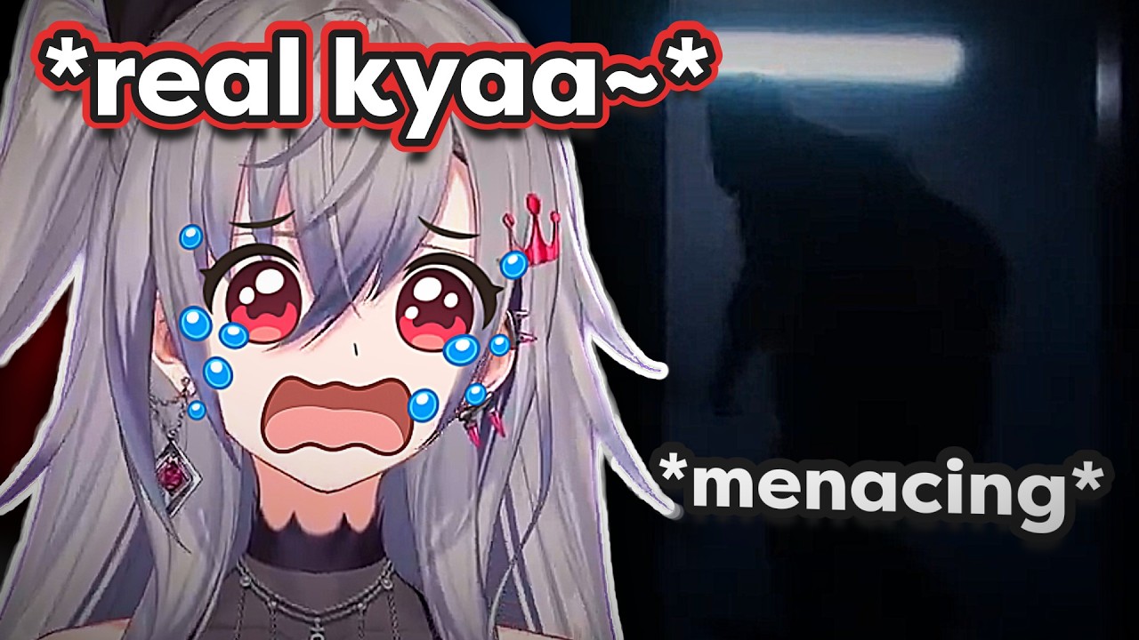 Riona CANNOT handle HORROR GAMES