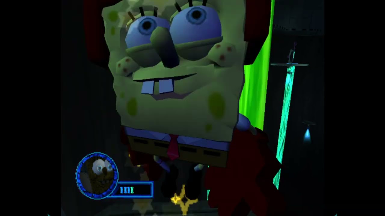 Spongebob battle for bikini bottom Blacklight Synapse arena stage 2 custom level