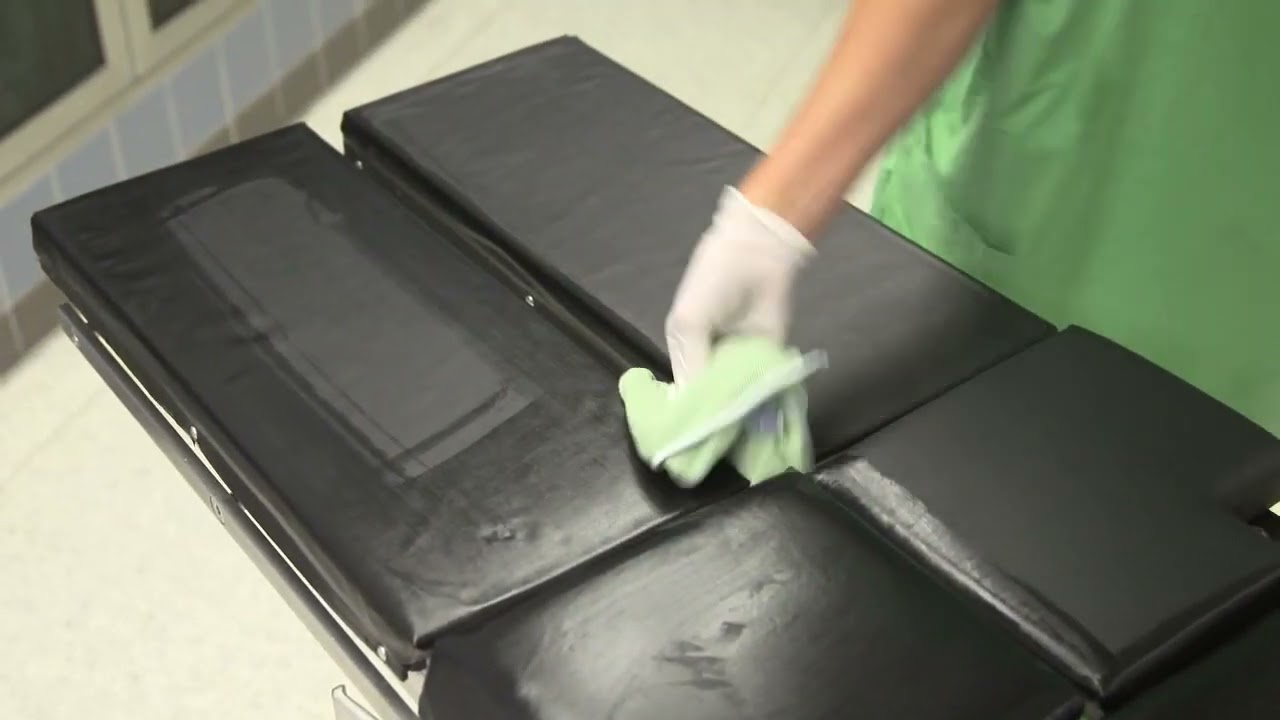 Ecolab Examination Table Cleaning