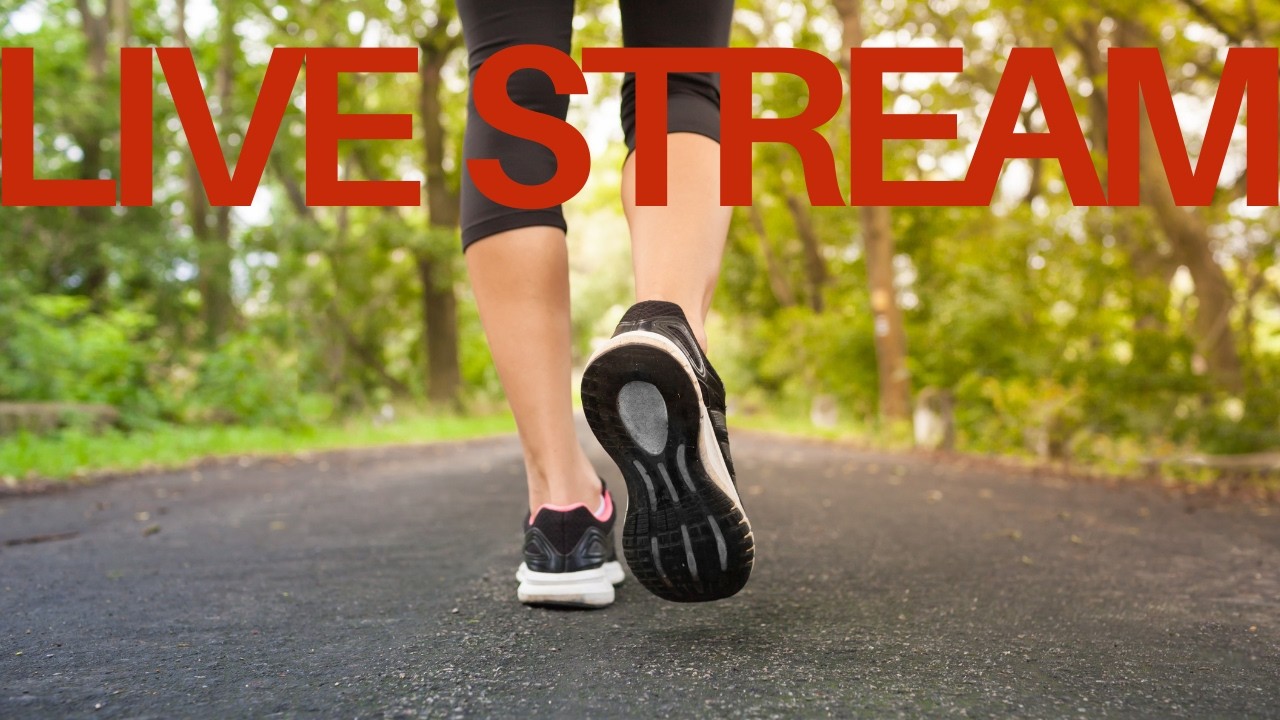Walk to De-Stress #walking  #stressrelief  #live #livestream 