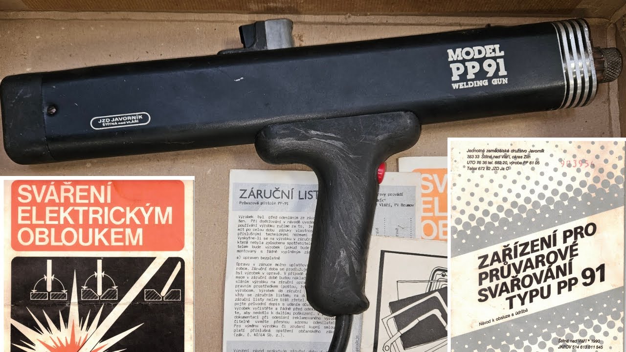 Zařízení pro průvarové svařování PP 91
