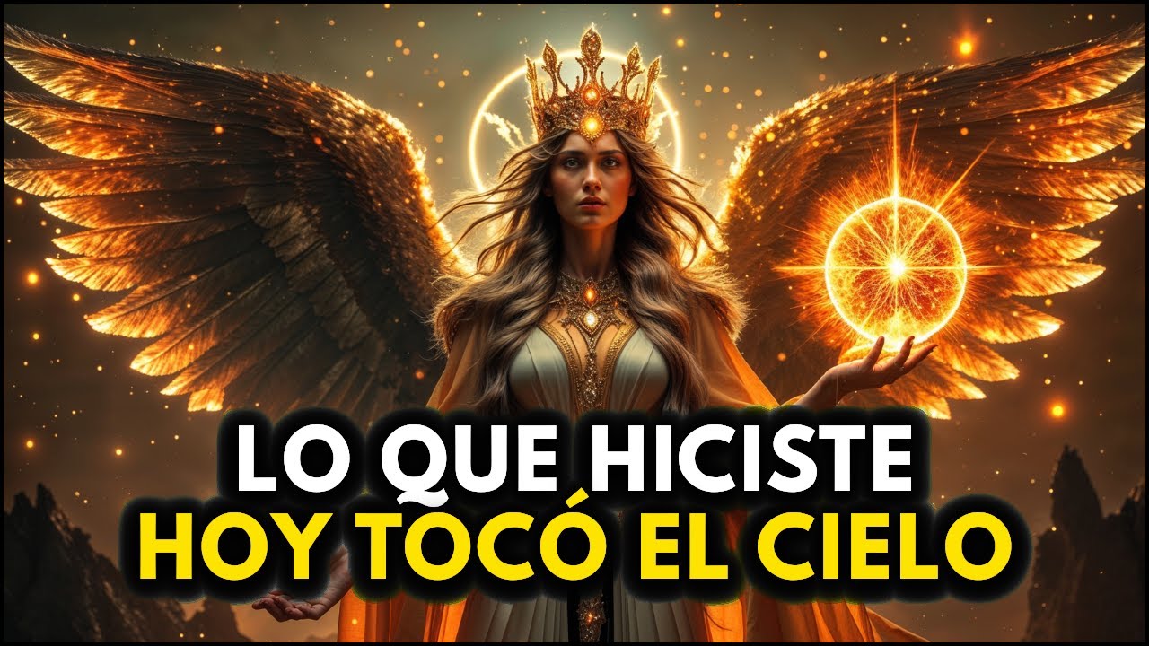 EL ELEGIDO: LO QUE HICISTE HOY TOCÓ EL CIELO  DIOS ESTÁ VERDADERAMENTE COMPLACIDO CONTIGO