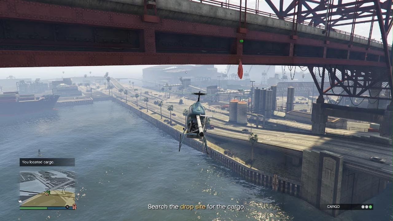 Worst Higgins Helitours Mission! Fly Havoc & Find 3 Dropped Cargo - GTA Online Money Fronts DLC