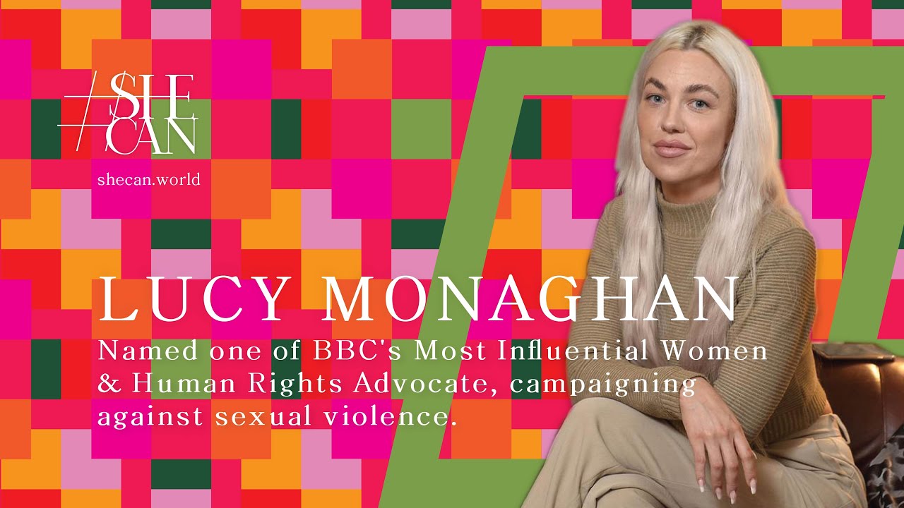 Named one of BBC's Most Influential Women in The World & Human Rights Advocate  | Lucy Monaghan