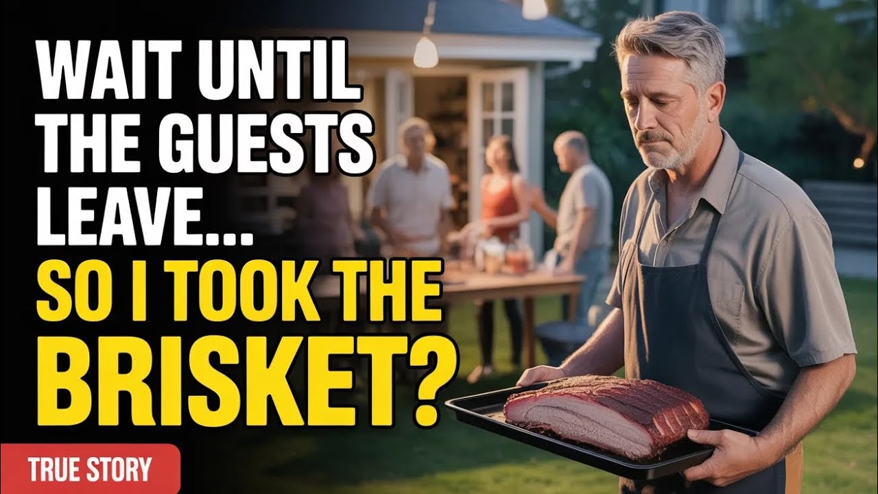My Son’s Wife Said ‘Wait Until the Guests Leave’ — I Walked Out With the Brisket