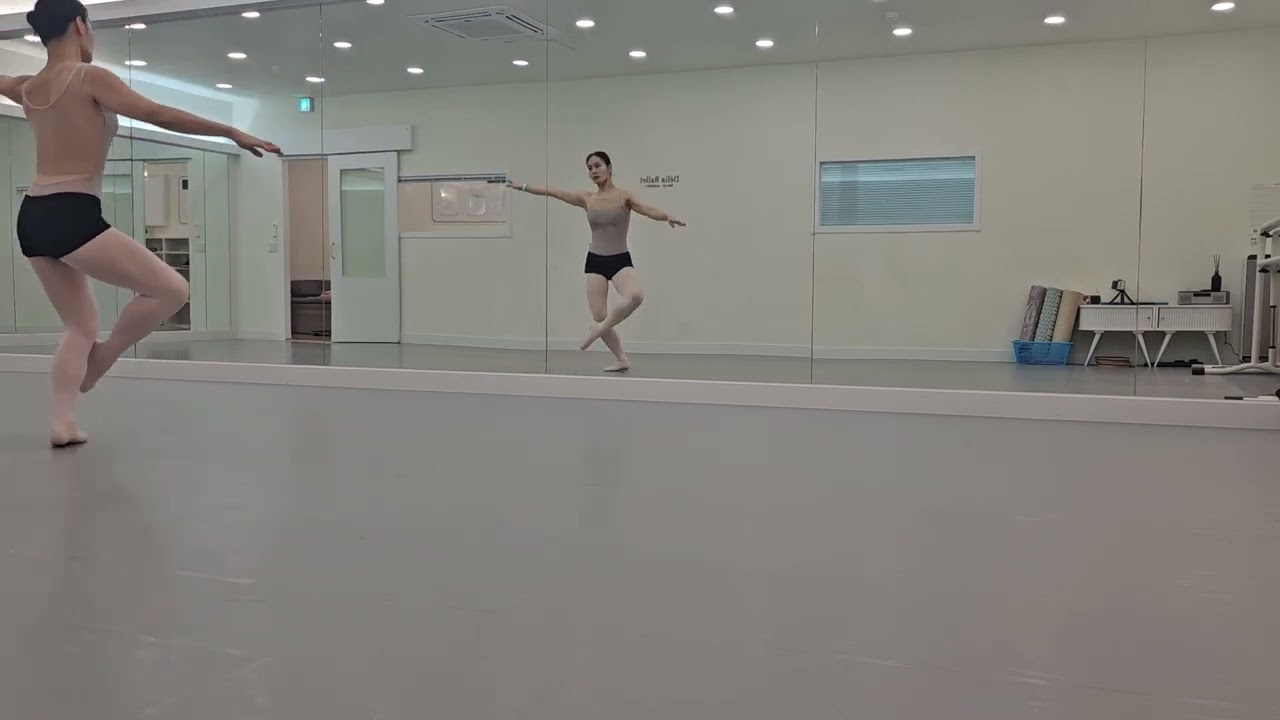 콩쿨준비) 파라오의 딸  안무 숙지하기!