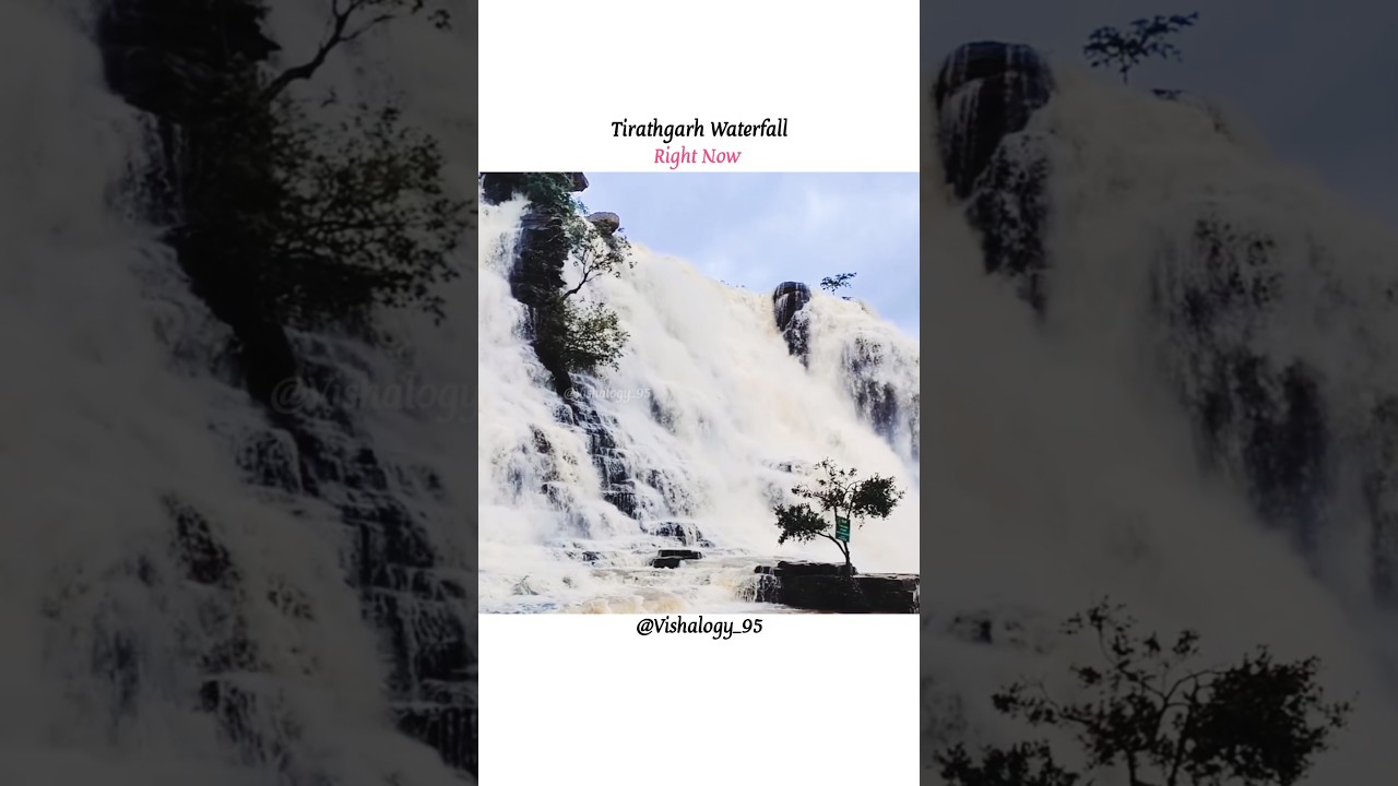 Tirathgarh Waterfall, Chhattisgarh #vishalogy_95 #chhattisgarh #india #incredibleindia #monsoon