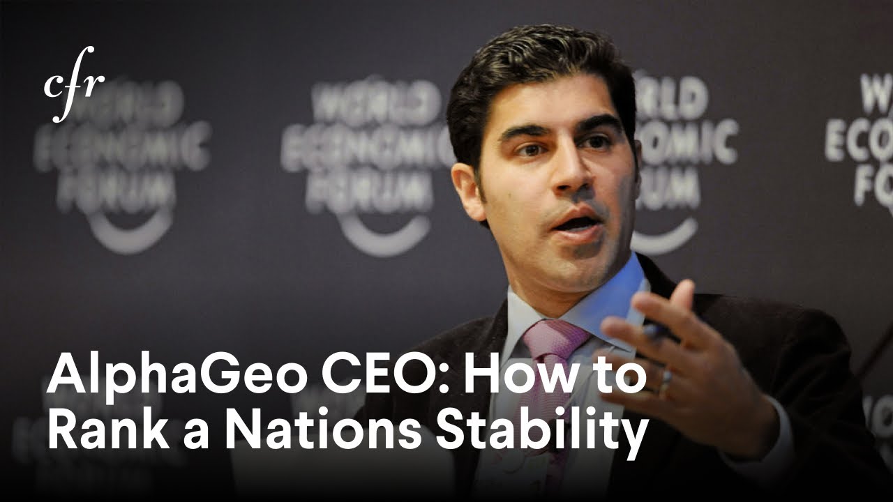 AlphaGeo CEO Parag Khanna on The Stability of Nations and the Next World Order