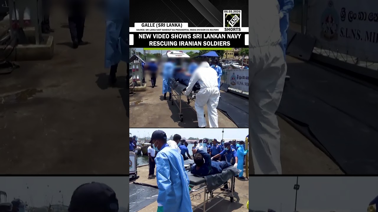 Watch: New video shows Sri Lanka Navy rescuing Iranian soldiers after U.S. submarine attack