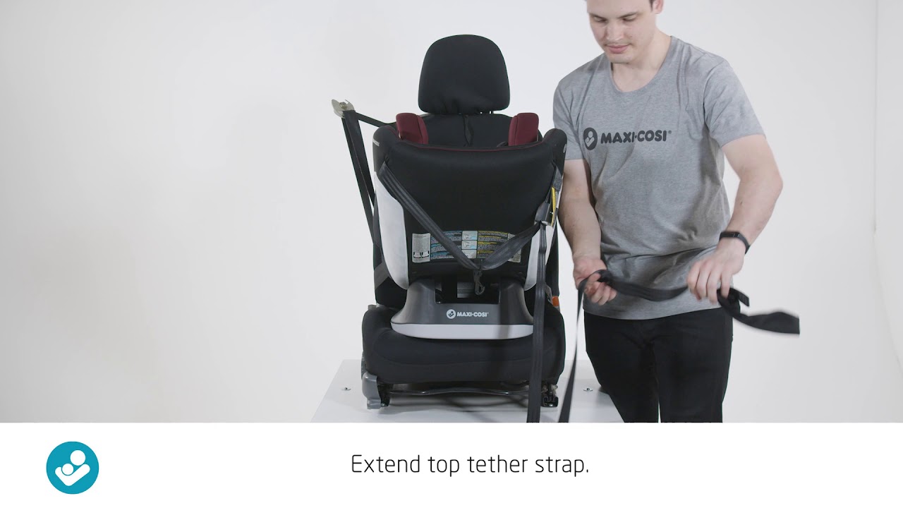 Vita - Installation seatbelt rearward facing