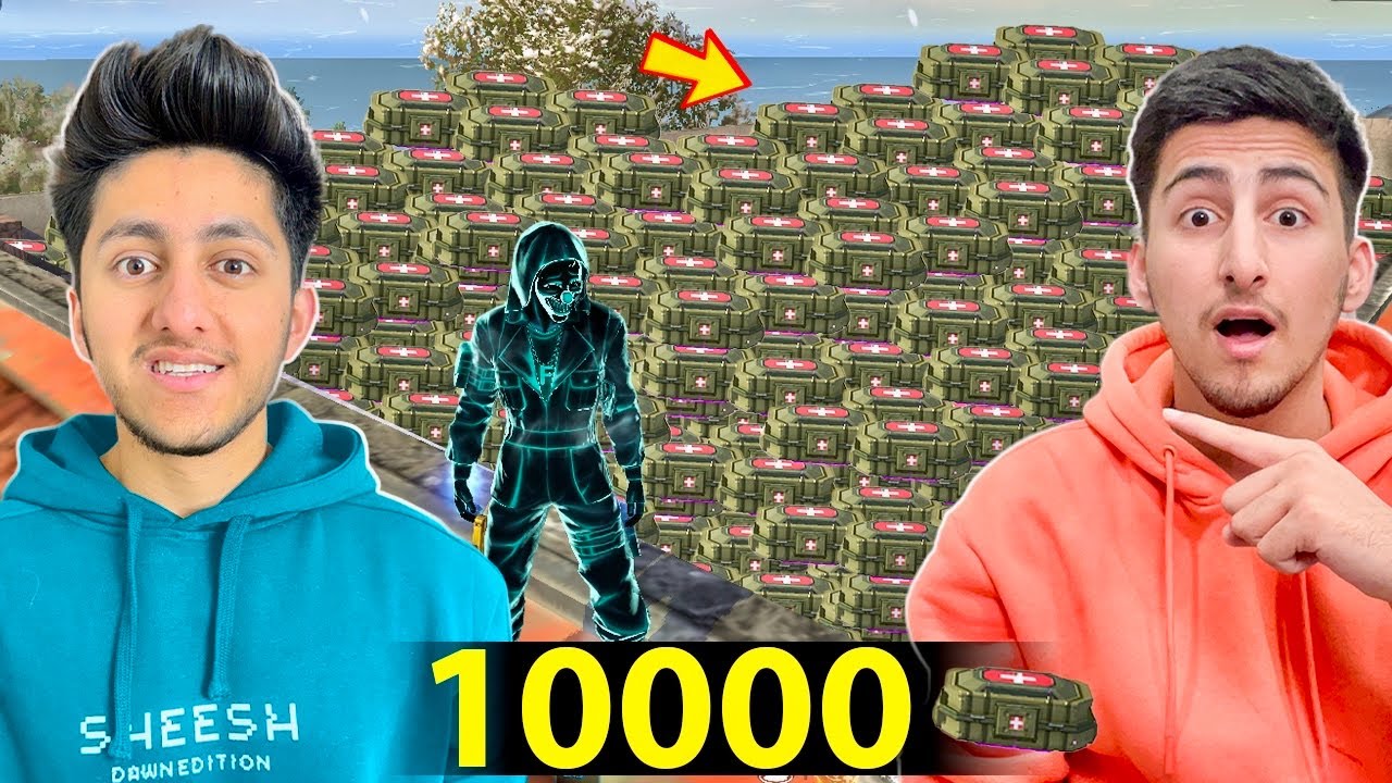 10,000 + Medkit In One Match Only Medkit Challenge In Free Fire 😂 - Garena Free Fire
