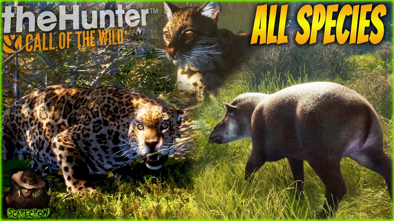 EVERY New Species On The New Peru Map! Call of the wild