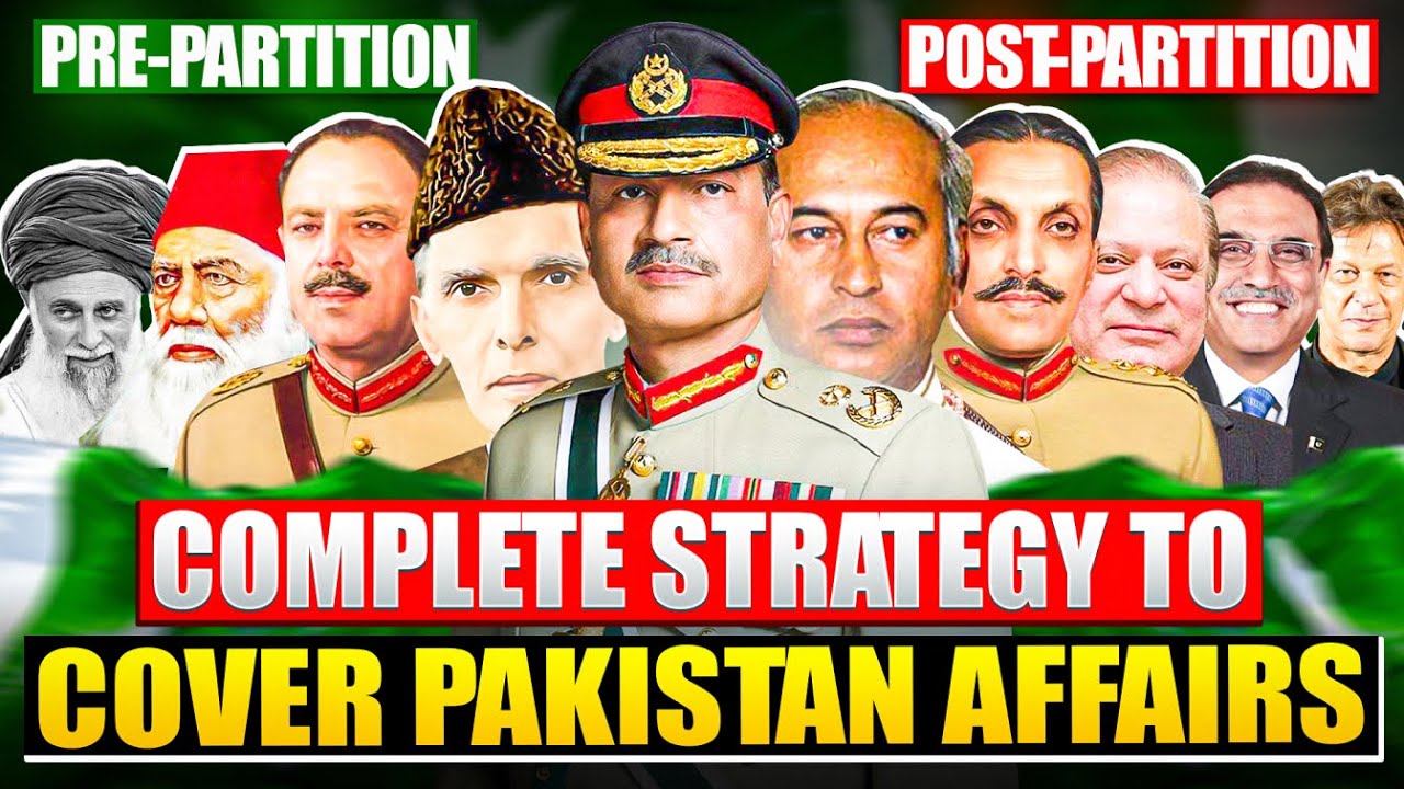 Smart 8-Day Strategy to Cover All Topics - Pakistan Affairs lectures - Pak Affairs CSS